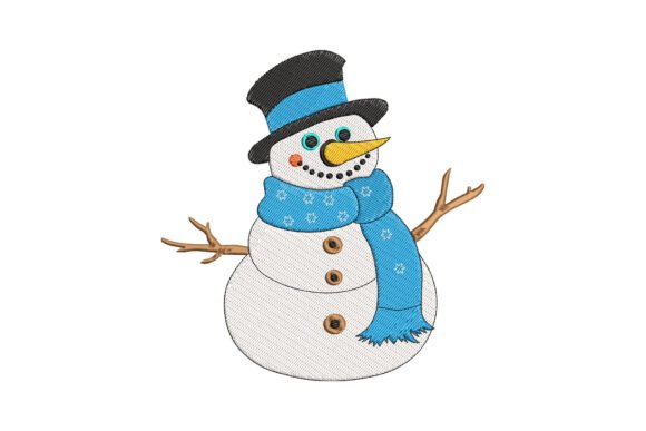 Cute Snowman Embroidery Design Review