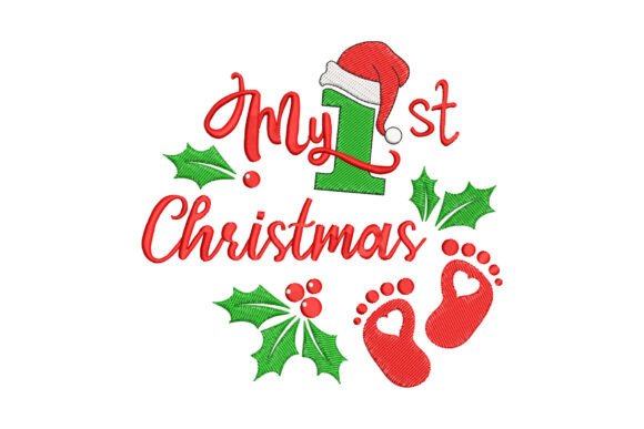 My 1st Christmas Embroidery Design Review
